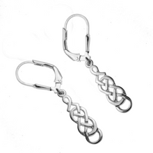 Lade das Bild in den Galerie-Viewer, Filigrane Keltische Ohrringe aus Silber 925