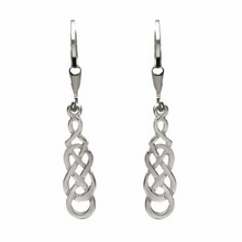 Lade das Bild in den Galerie-Viewer, Filigrane Keltische Ohrringe aus Silber 925