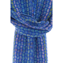 Lade das Bild in den Galerie-Viewer, Handgefertigter Schal COBBLE Mohair und Wolle
