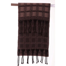 Lade das Bild in den Galerie-Viewer, Handgewebter Kaschmirschal HAZELNUT