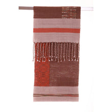 Lade das Bild in den Galerie-Viewer, Handgewebter Schal Coffee Cream Wolle