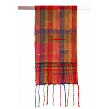 Lade das Bild in den Galerie-Viewer, Handgewebter Schal Cupcake Mohair