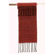 Lade das Bild in den Galerie-Viewer, Handgewebter Schal Diamond Wolle Mohair