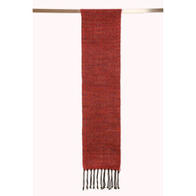 Lade das Bild in den Galerie-Viewer, Handgewebter Schal Diamond Wolle Mohair