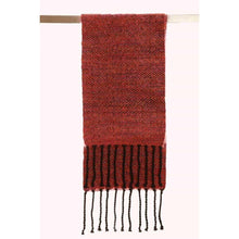 Lade das Bild in den Galerie-Viewer, Handgewebter Schal Diamond Wolle Mohair