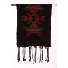 Lade das Bild in den Galerie-Viewer, Handgewebter Schal Elegancy aus Leinen und Baumwolle