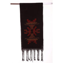 Lade das Bild in den Galerie-Viewer, Handgewebter Schal Elegancy aus Leinen und Baumwolle