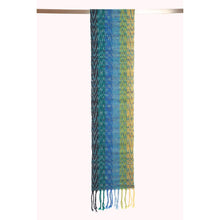 Lade das Bild in den Galerie-Viewer, Handgewebter Schal Fantasy Mohair