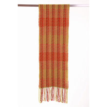 Lade das Bild in den Galerie-Viewer, Handgewebter Schal MOSAIC aus Mohair und Wolle