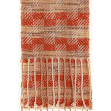 Lade das Bild in den Galerie-Viewer, Handgewebter Schal Natural Tenderness Wolle Mohair