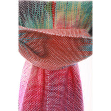 Lade das Bild in den Galerie-Viewer, Handgewebter Schal Ombre