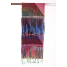 Lade das Bild in den Galerie-Viewer, Handgewebter Schal Ombre