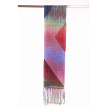 Lade das Bild in den Galerie-Viewer, Handgewebter Schal Ombre
