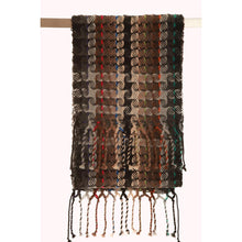 Lade das Bild in den Galerie-Viewer, Handgewebter Schal PEPITO Alpaka