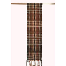Lade das Bild in den Galerie-Viewer, Handgewebter Schal PEPITO Alpaka