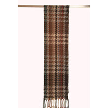 Lade das Bild in den Galerie-Viewer, Handgewebter Schal PEPITO Alpaka