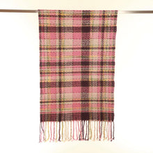 Lade das Bild in den Galerie-Viewer, Handgewebter Schal Pink and Purple