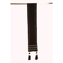 Lade das Bild in den Galerie-Viewer, Handgewebter Schal Pockets Wolle Mohair