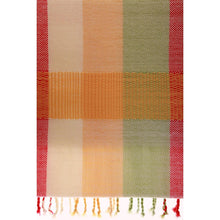 Lade das Bild in den Galerie-Viewer, Handgewebter Schal Stripes on Cloth Lammwolle