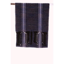Lade das Bild in den Galerie-Viewer, Handgewebter Schal Winter Tiles Wolle Mohair
