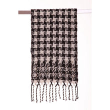 Lade das Bild in den Galerie-Viewer, Handgewebter Winterschal Evergreen Wolle