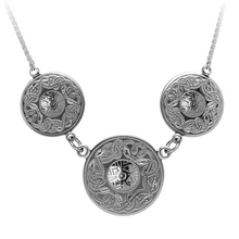 Lade das Bild in den Galerie-Viewer, Irische Kette Celtic Warrior keltischer Krieger