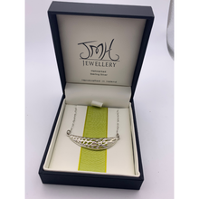 Lade das Bild in den Galerie-Viewer, Irische Kette Korbgeflecht aus Silber 925