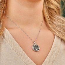 Lade das Bild in den Galerie-Viewer, Irische Kette Silber 925 Baum des Lebens - Tree of Life