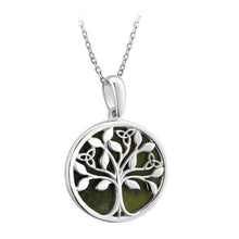 Lade das Bild in den Galerie-Viewer, Irische Kette Silber 925 Baum des Lebens - Tree of Life