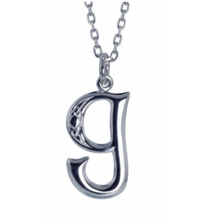 Lade das Bild in den Galerie-Viewer, Irische Kette mit Initialien Anhänger Buchstabe G