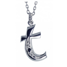 Lade das Bild in den Galerie-Viewer, Irische Kette mit Initialien Anhänger Buchstabe T