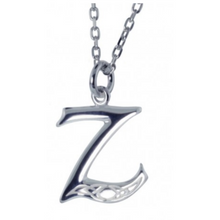 Lade das Bild in den Galerie-Viewer, Irische Kette mit Initialien Anhänger Buchstabe Z