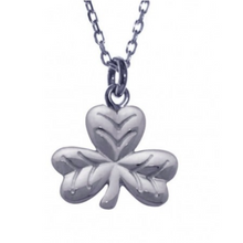 Lade das Bild in den Galerie-Viewer, Irischer Anhänger Kleeblatt mit Kette Silber 925