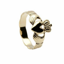 Lade das Bild in den Galerie-Viewer, Irischer Claddagh Ring Herren