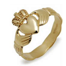 Lade das Bild in den Galerie-Viewer, Irischer Claddagh Ring Herren