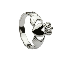 Lade das Bild in den Galerie-Viewer, Irischer Claddagh Ring Herren