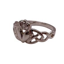Lade das Bild in den Galerie-Viewer, Irischer Claddagh Ring Silber 925