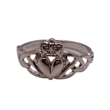 Lade das Bild in den Galerie-Viewer, Irischer Claddagh Ring Silber 925