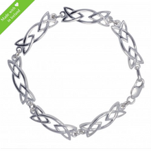 Lade das Bild in den Galerie-Viewer, Irisches Armband keltische Knoten Silber 925