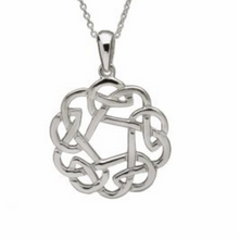Lade das Bild in den Galerie-Viewer, Keltische Kette Anhänger keltischer Knoten Silber 925