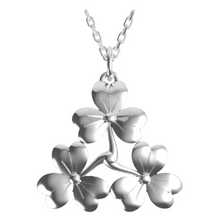 Lade das Bild in den Galerie-Viewer, Keltische Kette Kleeblatt aus Silber 925