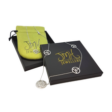 Lade das Bild in den Galerie-Viewer, Keltische Ohrringe Kleeblatt Silber 925