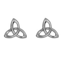 Lade das Bild in den Galerie-Viewer, Keltische Ohrringe Trinity Knot 10 ct Gold 416