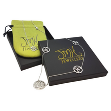 Lade das Bild in den Galerie-Viewer, Keltische Ohrringe Trinity knot Silber 925