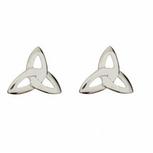 Lade das Bild in den Galerie-Viewer, Keltische Ohrstecker Trinity Knot in Silber 925