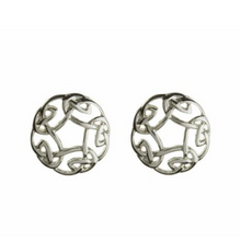 Lade das Bild in den Galerie-Viewer, Keltische Ohrstecker keltische Wellen