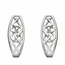 Lade das Bild in den Galerie-Viewer, Keltische Ohrstecker keltische Wellen in Silber oder Gold