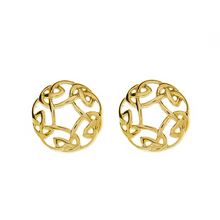 Lade das Bild in den Galerie-Viewer, Keltische Ohrstecker keltische Wellen