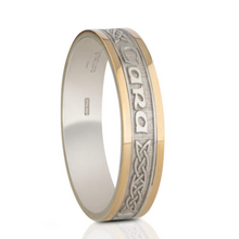 Lade das Bild in den Galerie-Viewer, Keltischer Ehering / Trauring Seelenverwandter Mo Anam Cara – 5mm