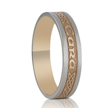 Lade das Bild in den Galerie-Viewer, Keltischer Ehering / Trauring Seelenverwandter Mo Anam Cara – 5mm